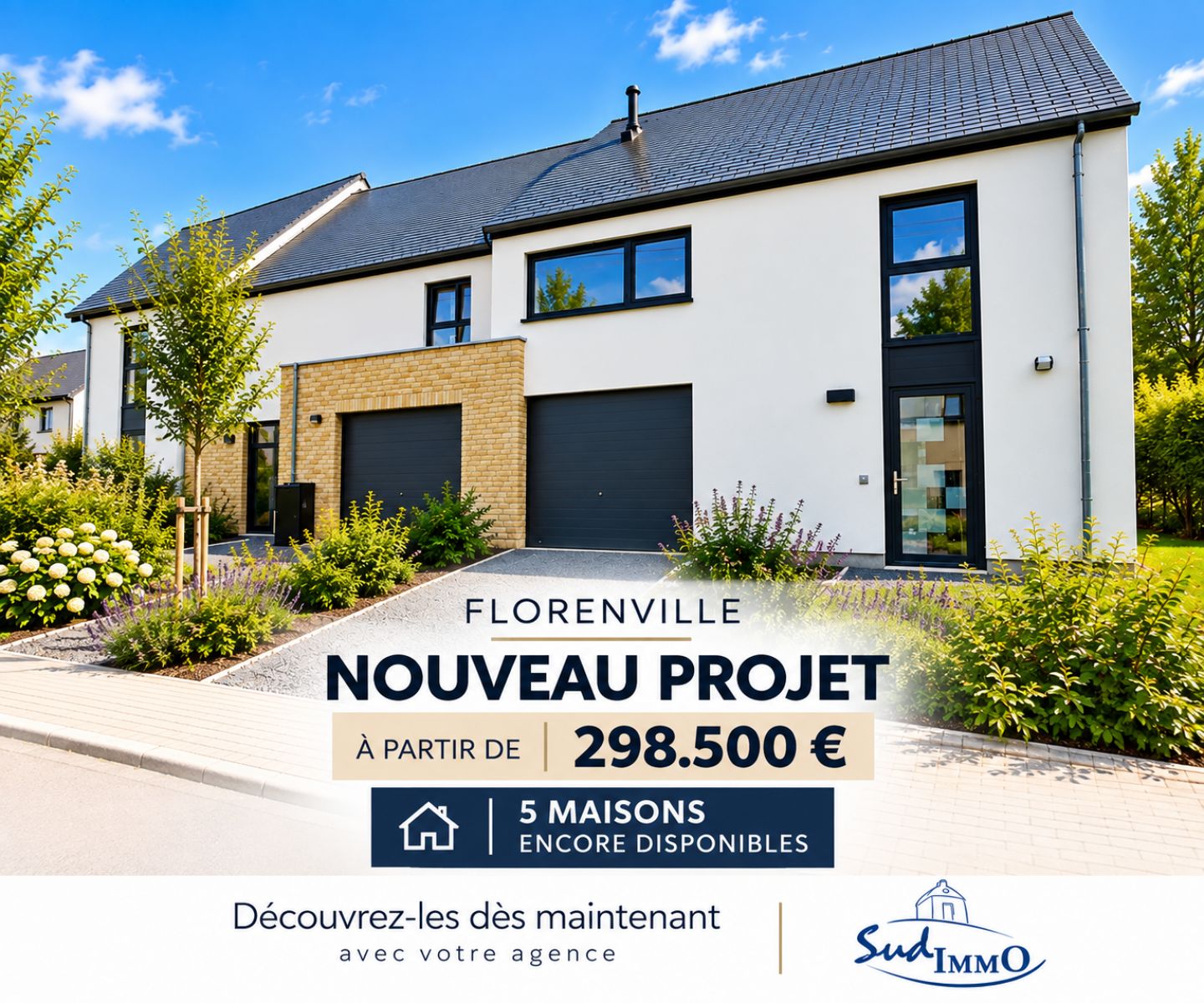 A VENDRE - Florenville - Maisons neuves - Sudimmo