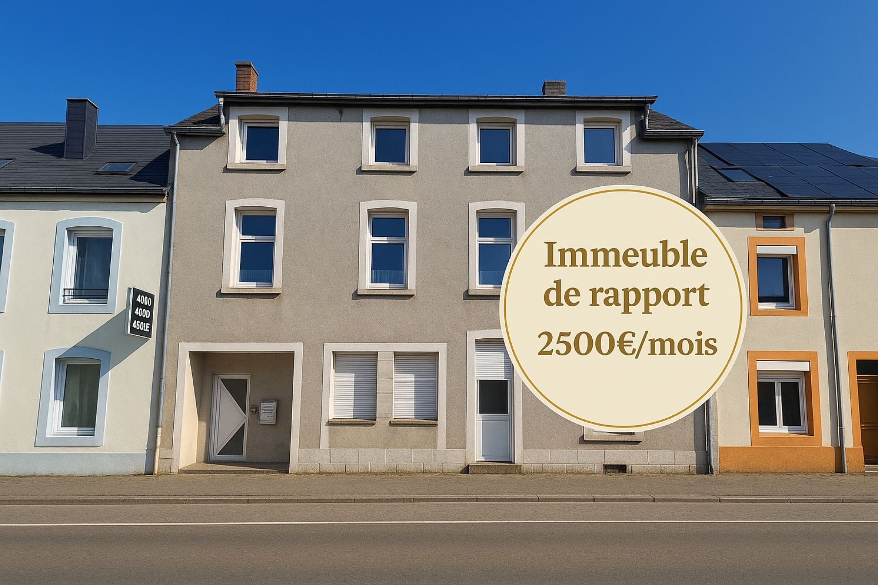 A VENDRE - Tintigny - Immeuble 4 unités - Sudimmo