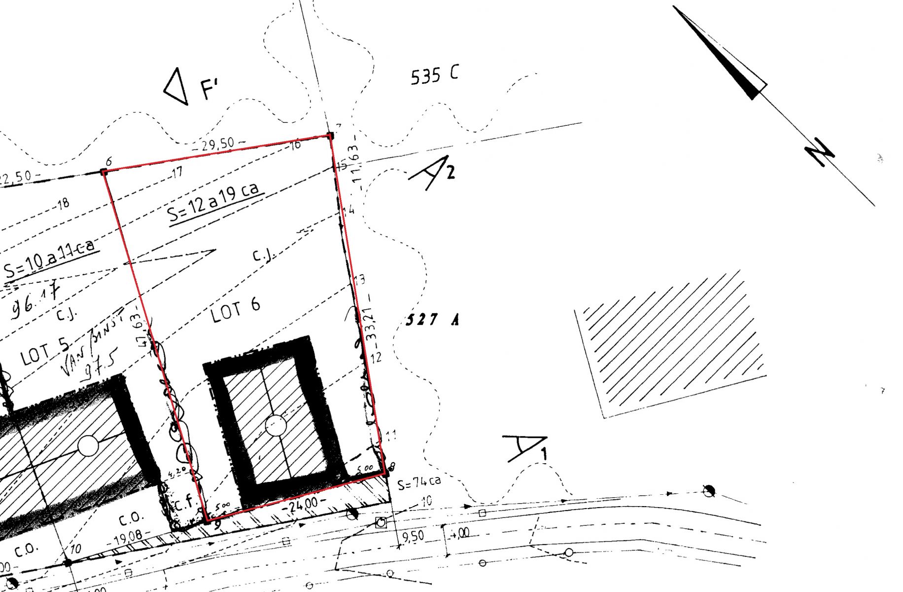 A VENDRE - Suxy - Terrain &agrave; b&acirc;tir - Sudimmo