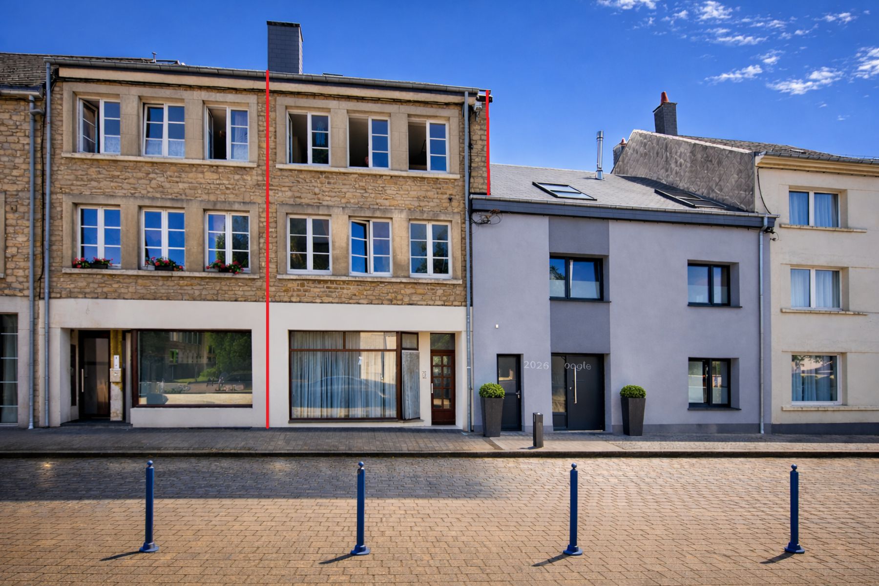 A VENDRE - Florenville-centre - Immeuble 5 unit&eacute;s - Sudimmo