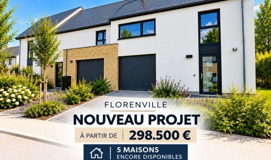 A VENDRE - Florenville - Maisons neuves - Sudimmo