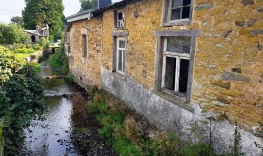 A VENDRE - Sainte-Cécile - Maison villageoise en bordure de ruisseau - Sudimmo